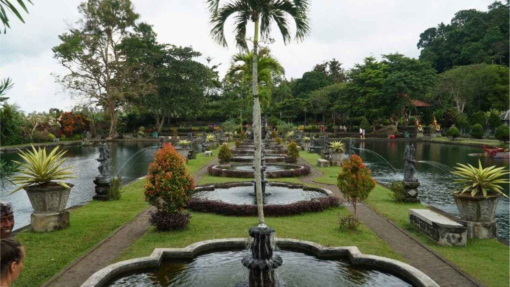 Inside Tirta Gangga Water Palace