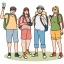 Group Trips Icon